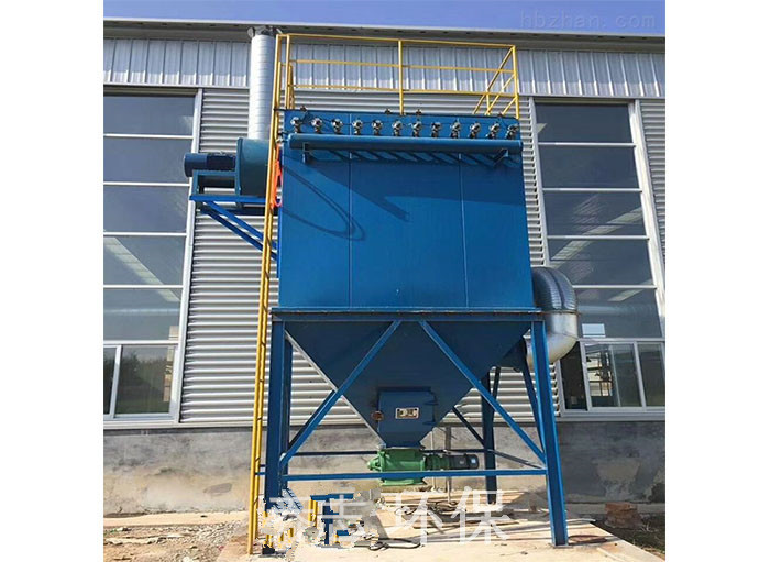 喬志環保為衡水一耐火材料制品廠制作的單機除塵器